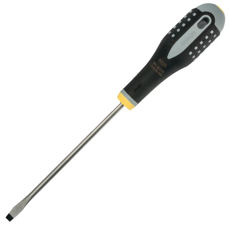 Desarmador Plano Bahco BE-8255, punta 6.5 x 150mm
