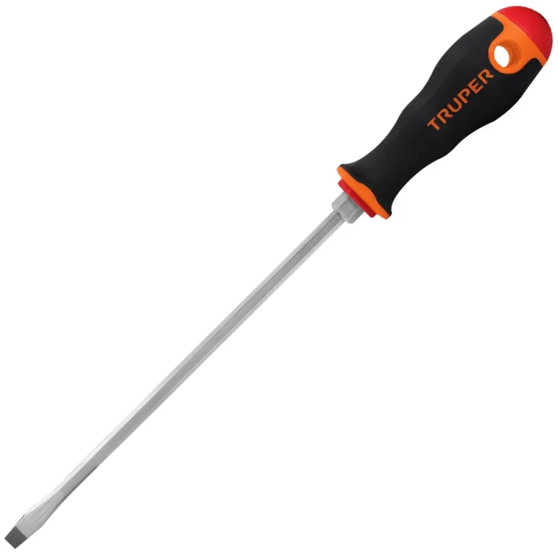 Desarmador Plano Truper 1/4" x 8"