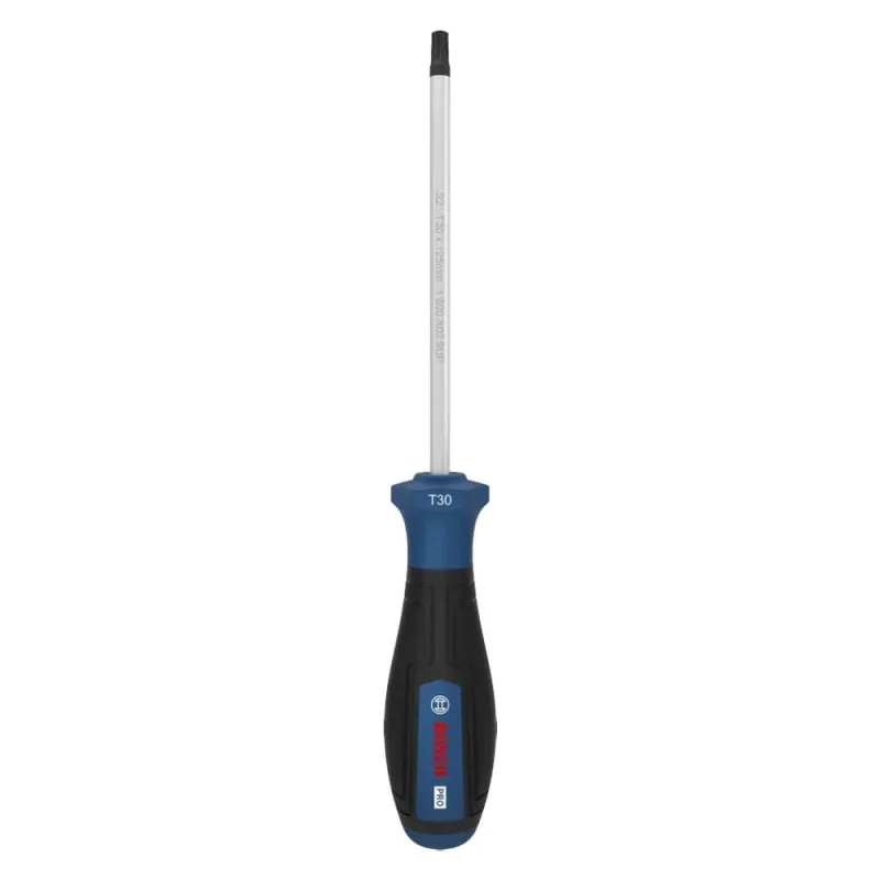 Destornillador Torx Bosch TX30 Barra 125mm Acero S2