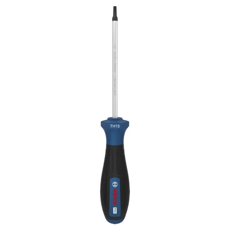 Destornillador Torx Security Bosch TH15 Barra 100mm