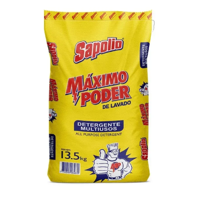 Detergente en Polvo Sapolio Multiusos 13.5 kg