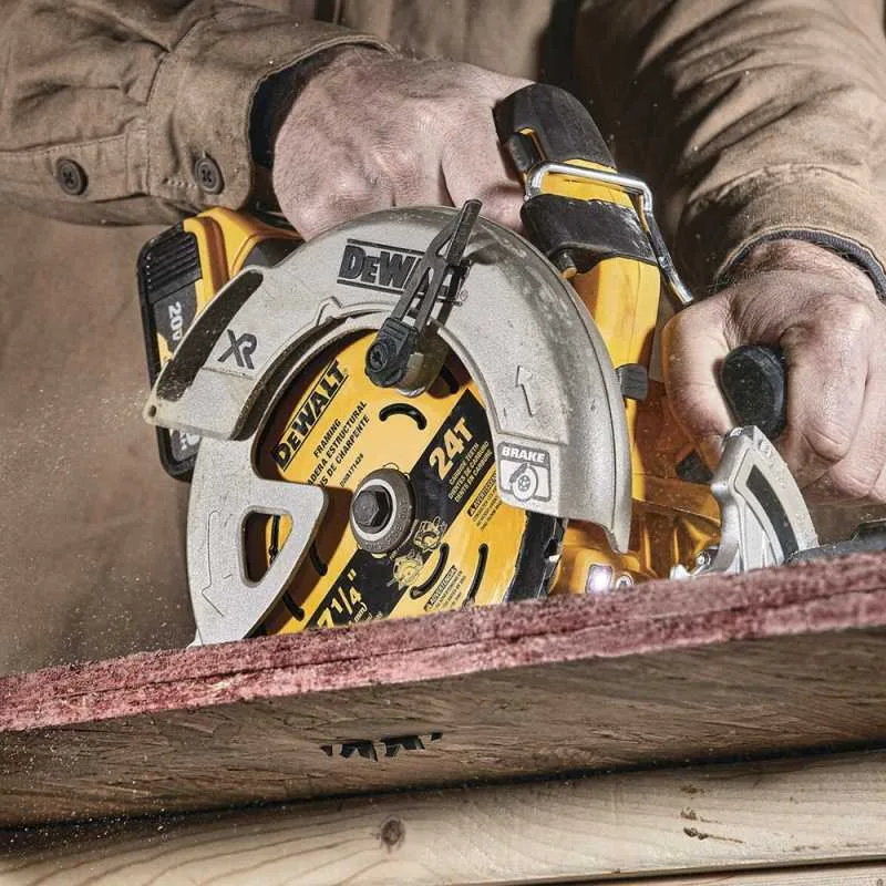 Disco de sierra circular DeWalt DWA171424 ToughTrack 7 1/4" de 24 dientes para madera · foto 4