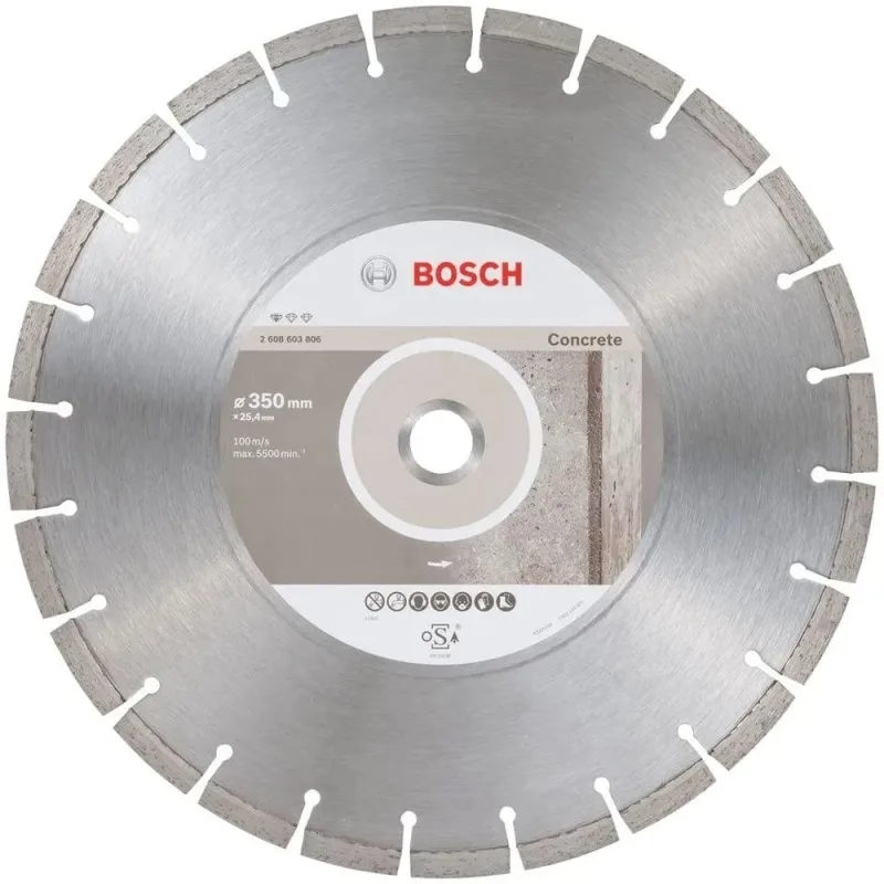 Disco Diamantado Bosch Best 14" para Hormigón Duro