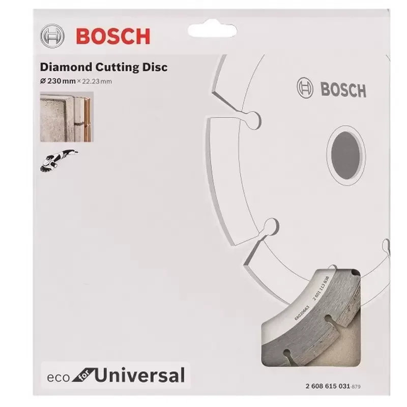 Disco Diamantado Bosch ECO Universal Segmentado 14" (300 x 25,4 mm) para Cortadora