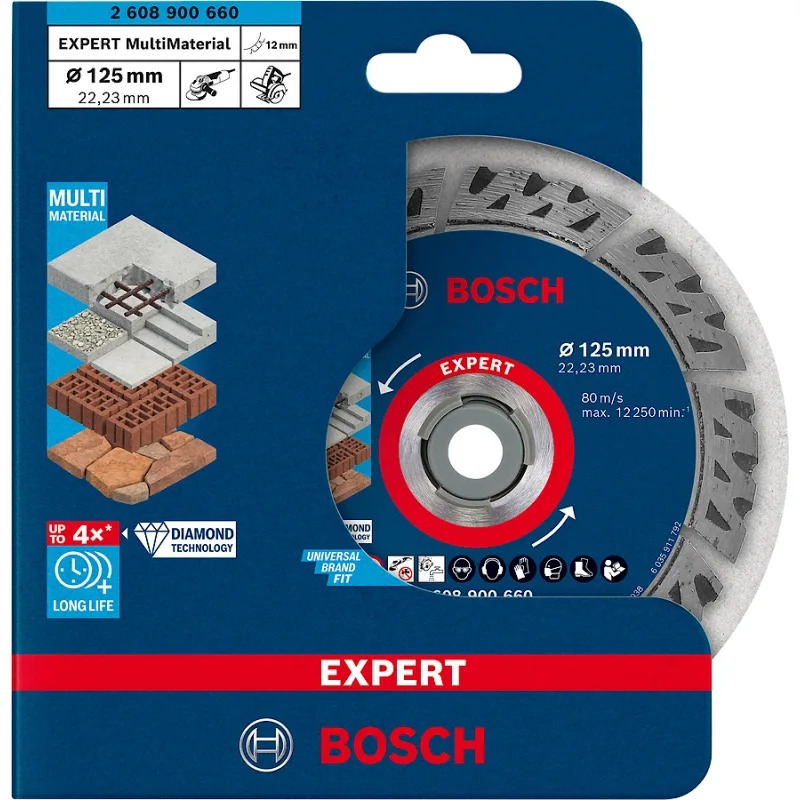 Disco Diamantado Bosch Expert 5 Pulgadas Multimaterial para Concreto y Piedra · foto 2