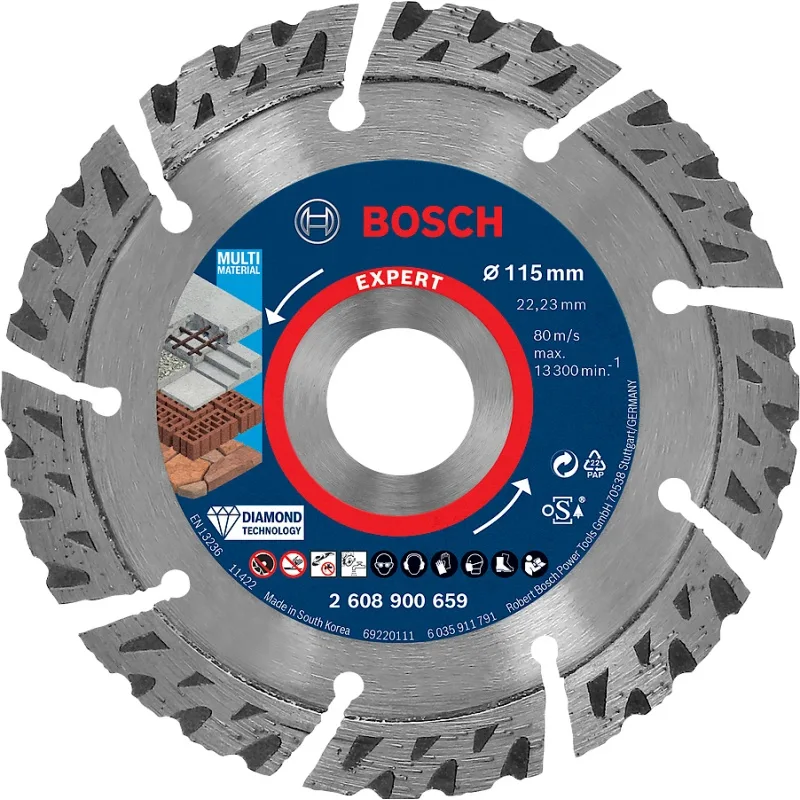 Disco Diamantado Bosch Expert Multimaterial 4 1/2"