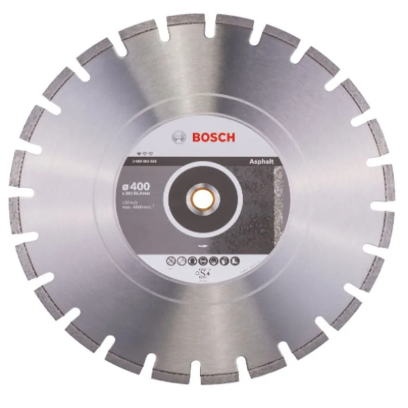 Disco Diamantado Bosch Segmentado 16" para Asfalto