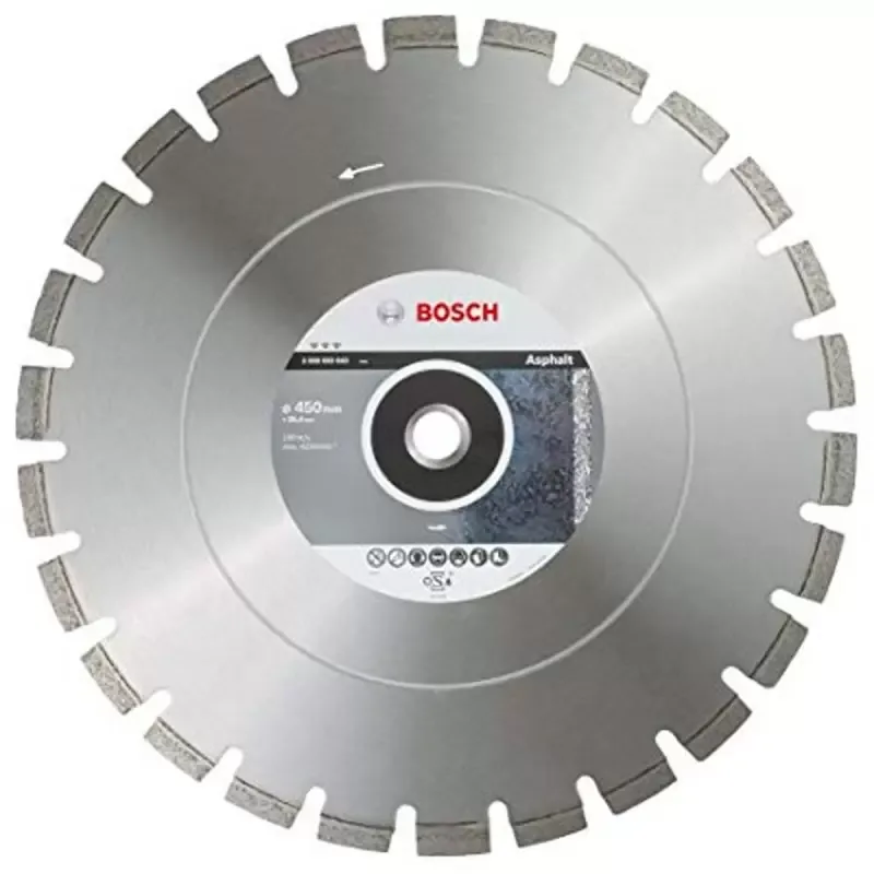 Disco Diamantado Segmentado Bosch Best 2608.603.643-000 de 18" para Asfalto sobre Concreto · foto 2