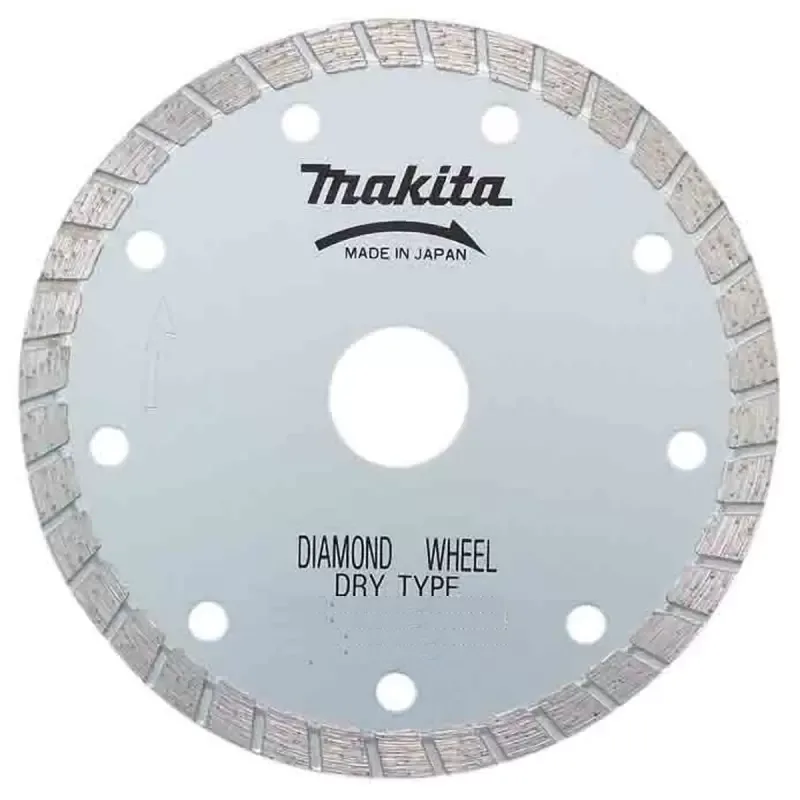 Disco Diamantado Turbo Makita B-02989 7" x 22 mm para Concreto (Corte en Seco)