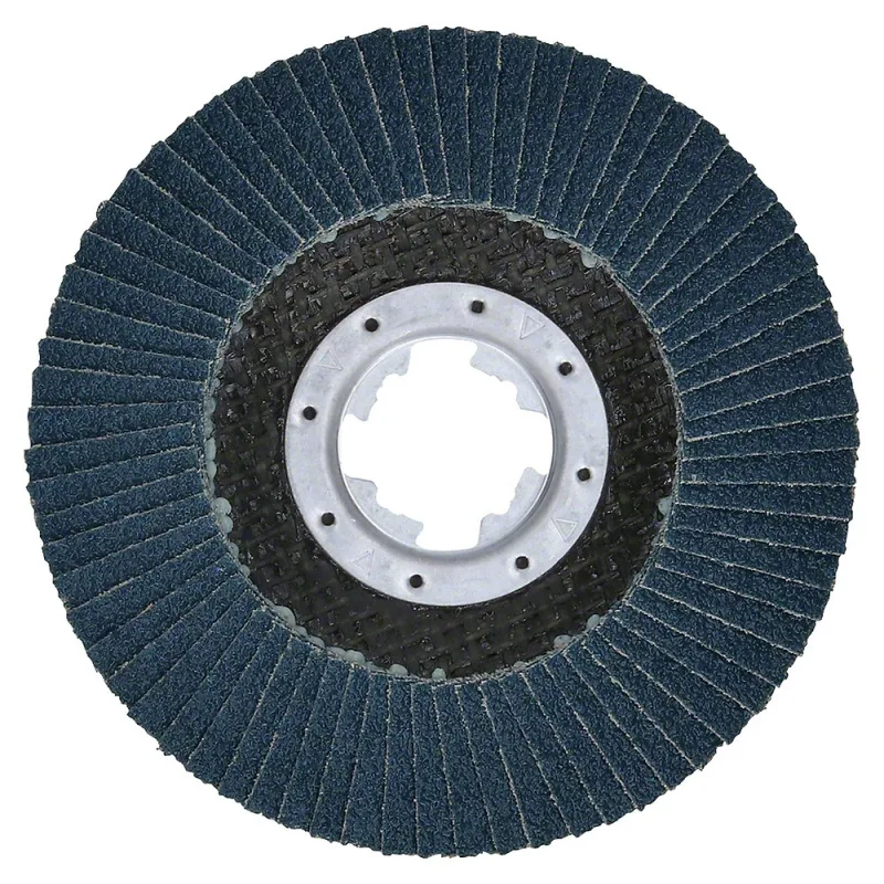 Disco Flap Bosch 4 1/2" X-Lock Grano 40 para Metal · foto 2
