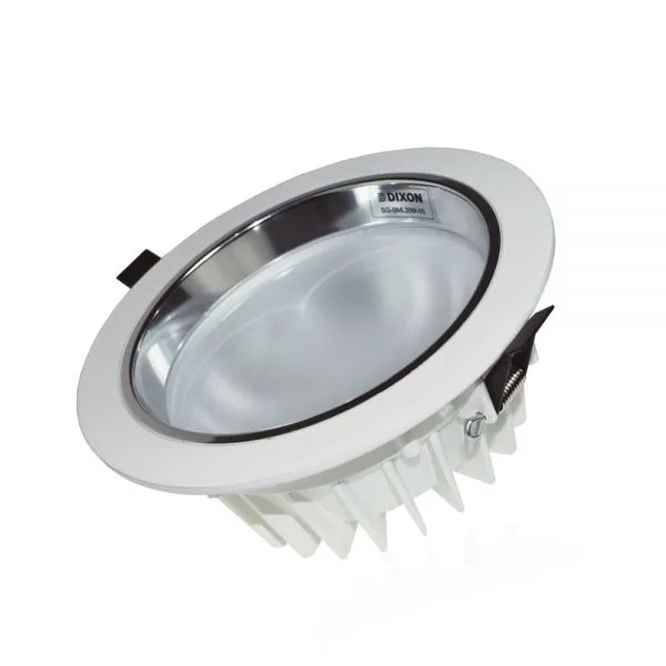 Downlight LED empotrable con reflector de aluminio 20W DIXON