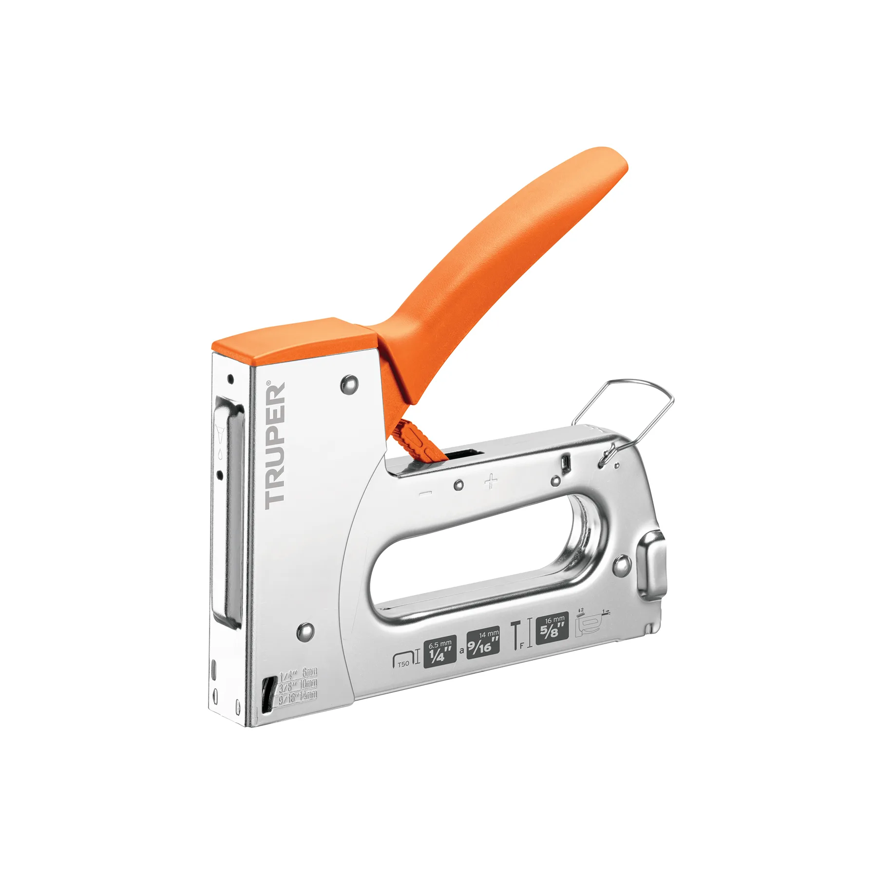 Engrapadora/clavadora tipo pistola, TRUPER