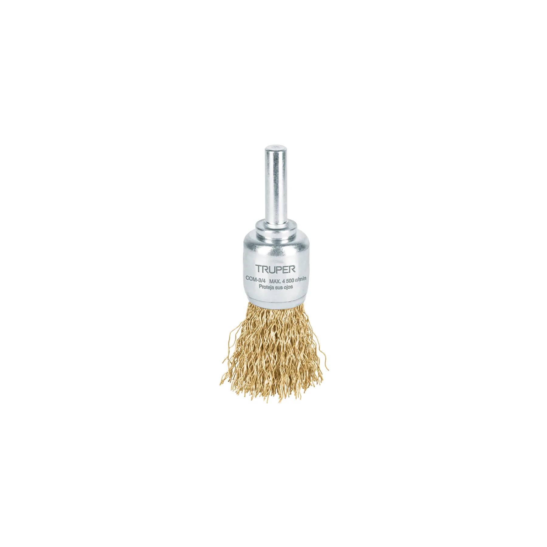 Escobilla tipo brocha 3/4" alambre grueso TRUPER 11593