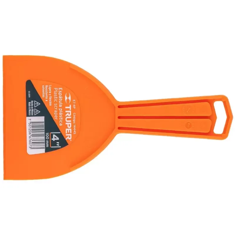 Espátula Plástica 4" Truper 14445