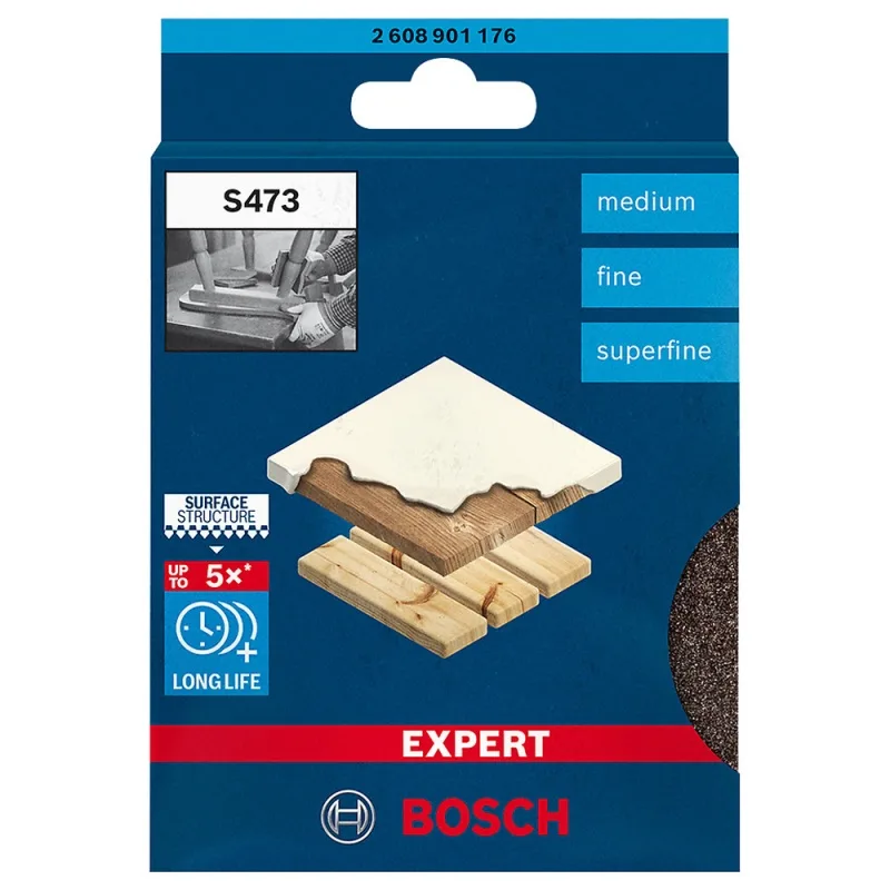 Esponja Abrasiva de Contorno Bosch Expert Flex x3