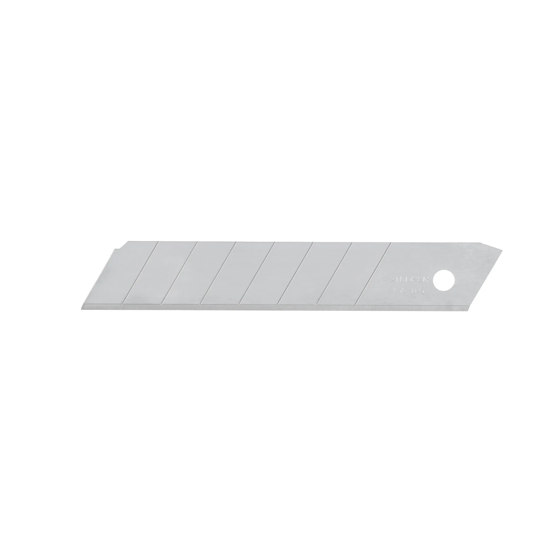 Estuche con 50 cuchillas SK4 de 18 mm para cutter, TRUPER