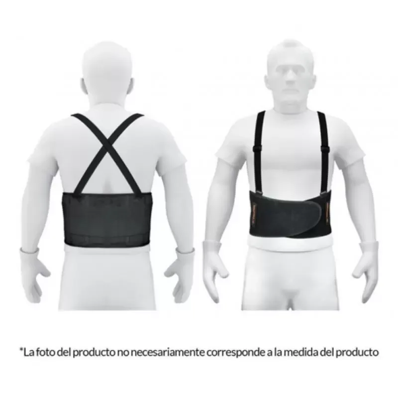 Faja con Tirantes Ajustable Truper Talla L