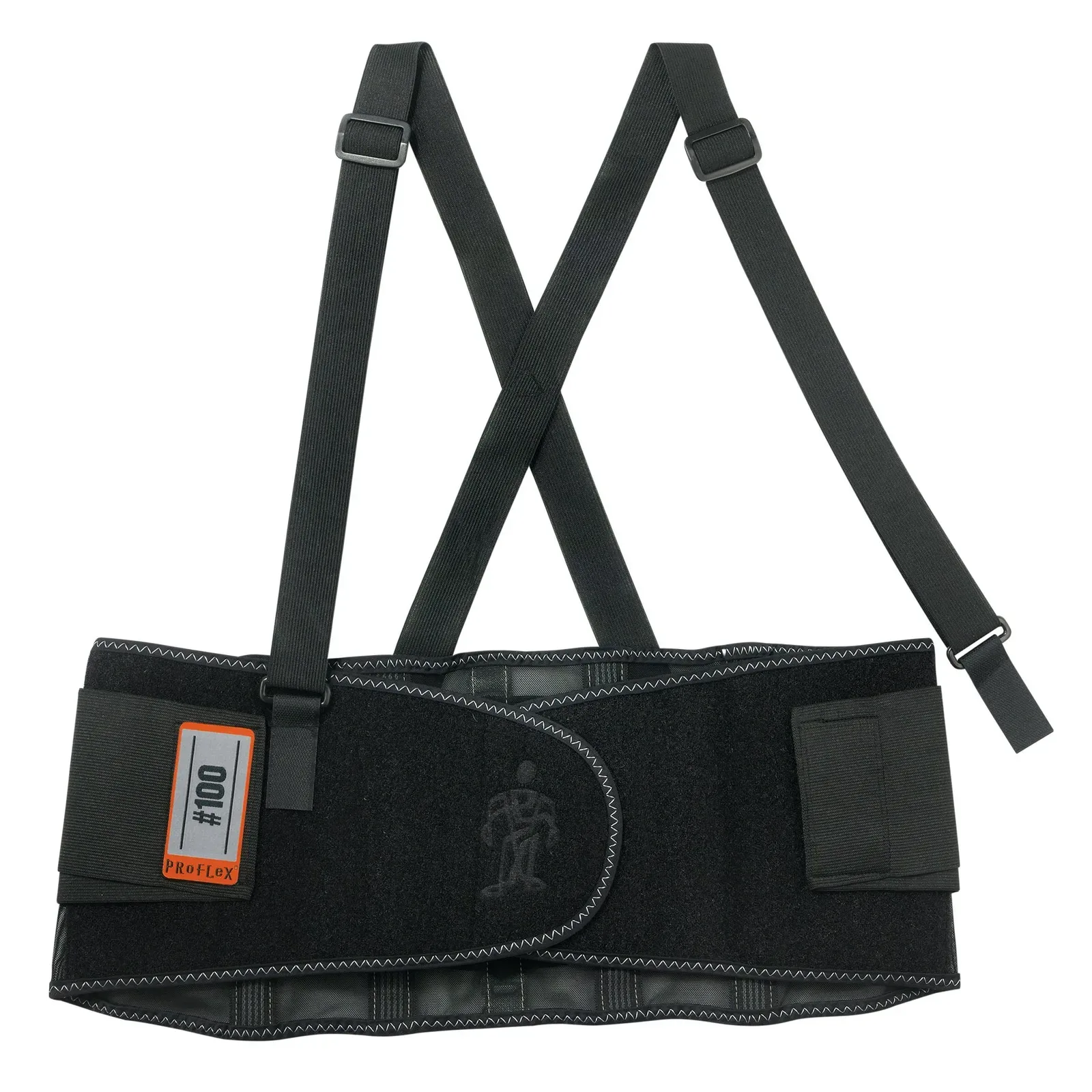 Faja de Soporte Lumbar ProFlex 100 Spandex con Tirantes Desmontables