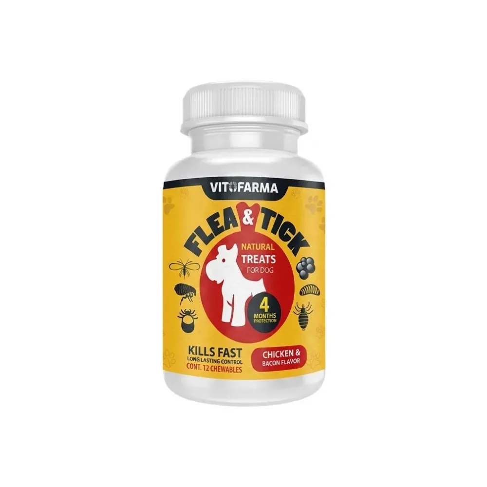 Flea and Tick for Dogs – 12 Tablet chew