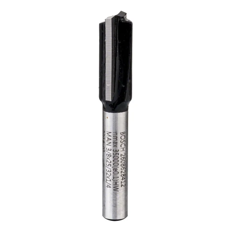 Fresa Recta Bosch 1/4" para Ranuras y Juntas en Madera