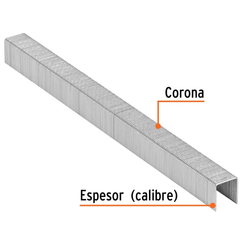 Grapas Truper 3/8" x 3/8" 5000 Unidades 18284