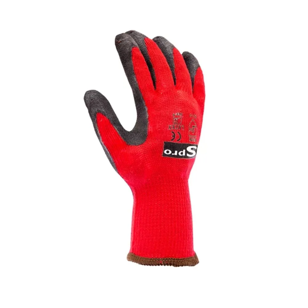 Guante Anticorte Spro Rojo Negro