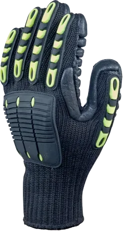 Guante Antivibración Delta Plus Nysos VV904 (Amarillo-Negro)
