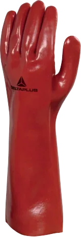 Guante Delta Plus PVCC400 (PVC, antebrazo largo 40cm, químico)