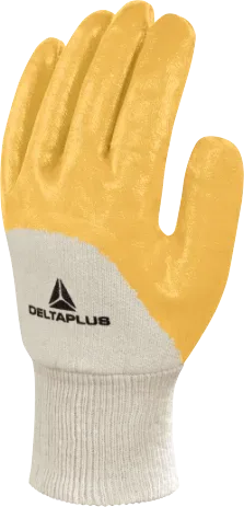 Guante Mecánico de Nitrilo Delta Plus NI015 (impermeable 3/4, dorso ventilado)