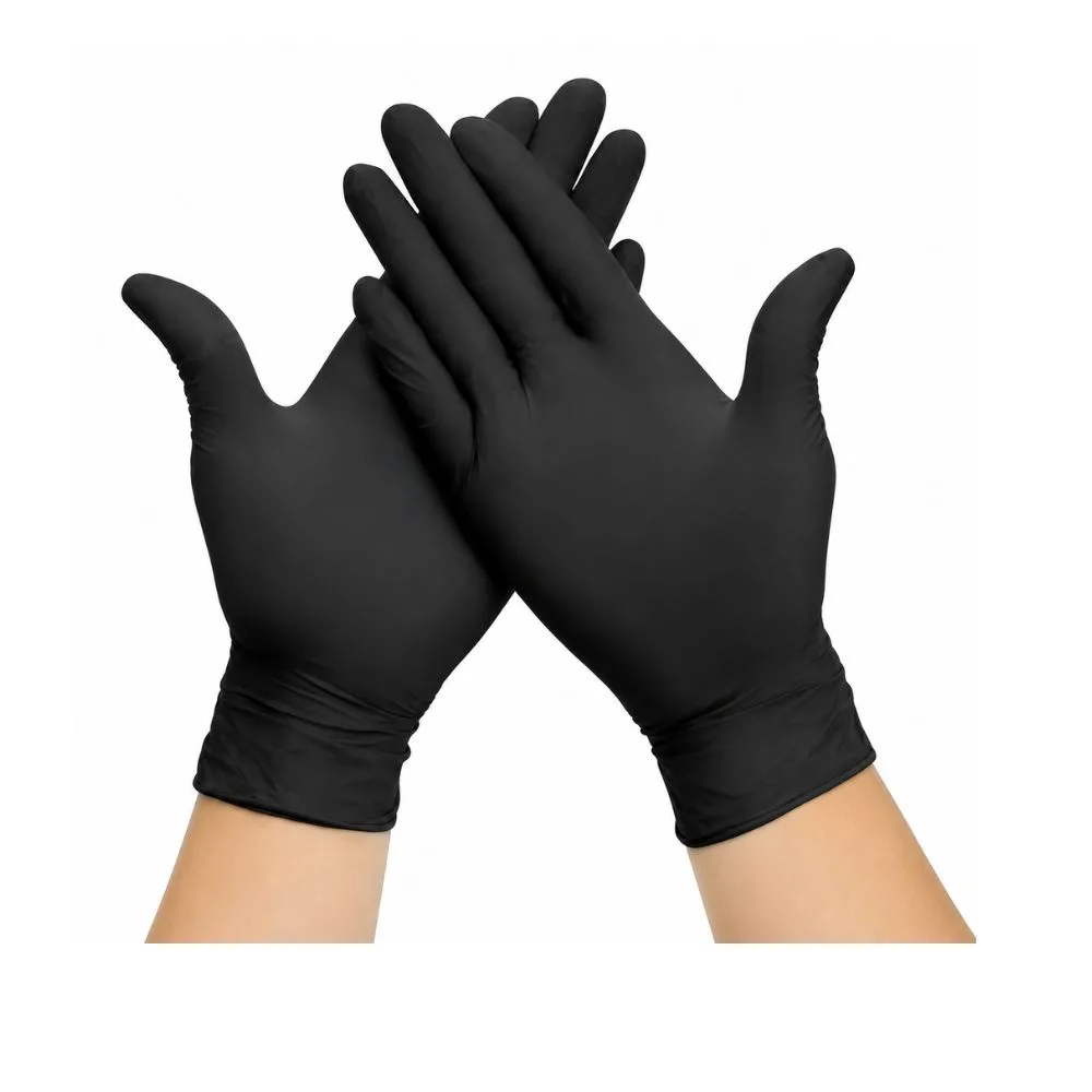 Guantes Nitrilo Negro 6.5 Gramos