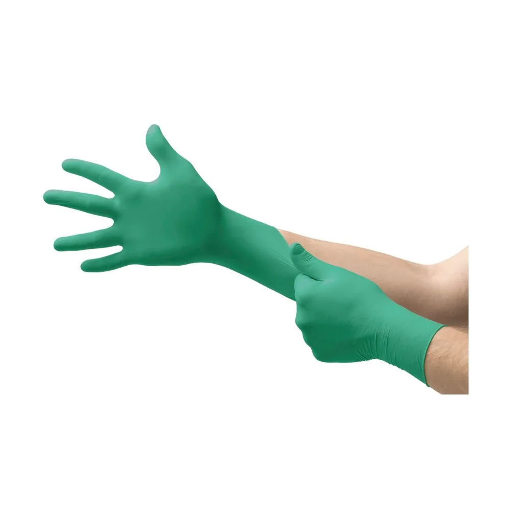 Guantes Nitrilo Verde 6.5 Gramos