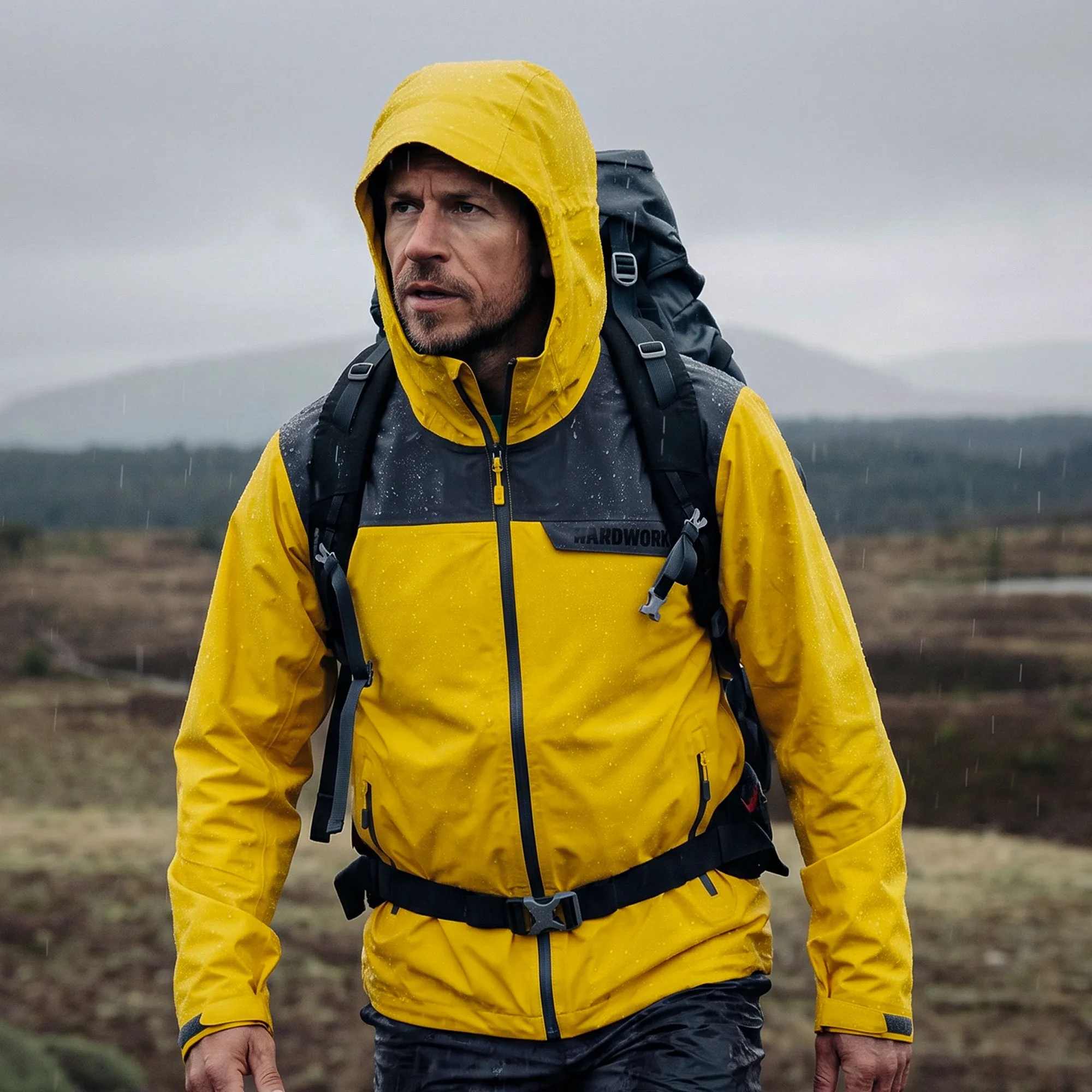 Hardshell HW Norway Amarillo Hombre