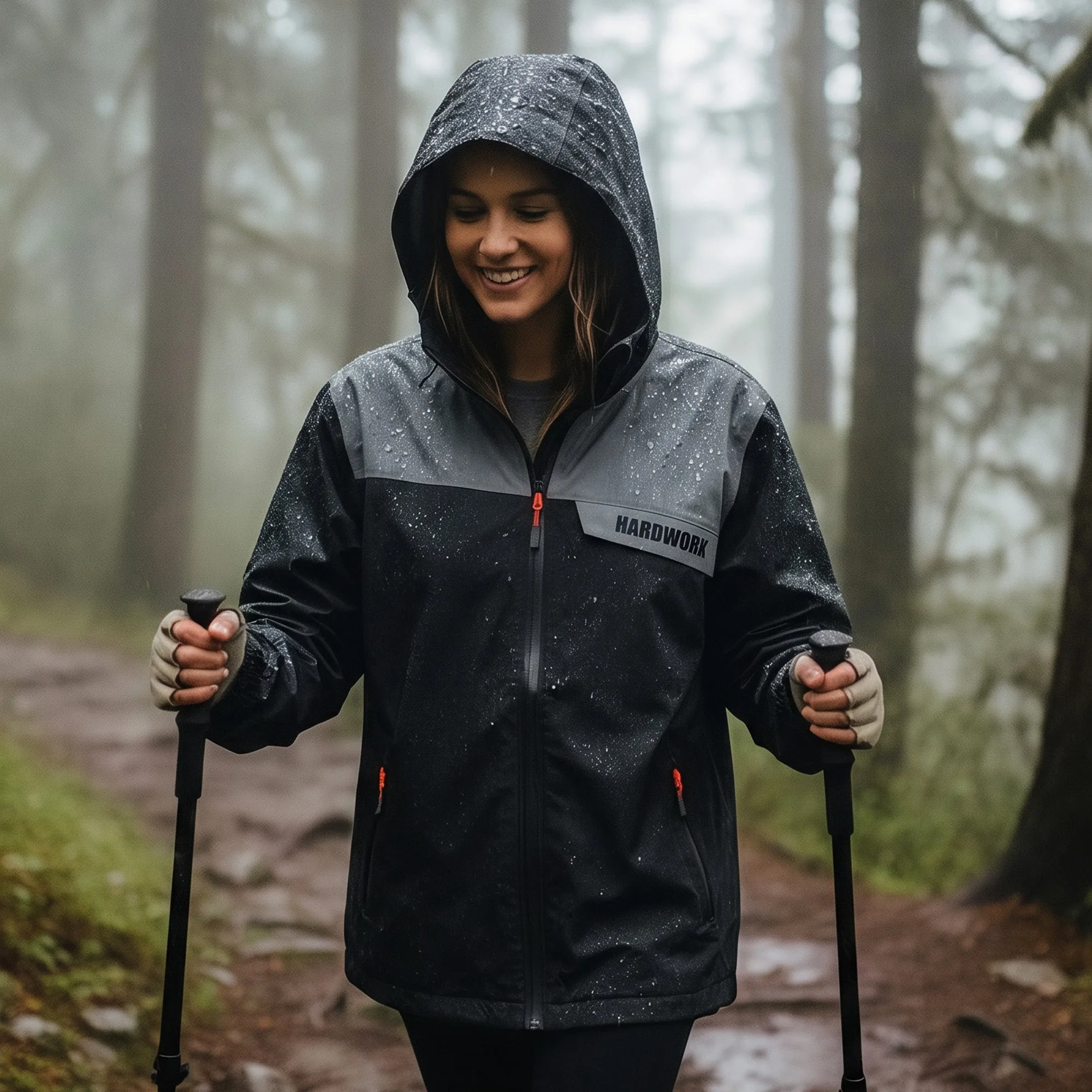 Hardshell HW Norway Negro Mujer