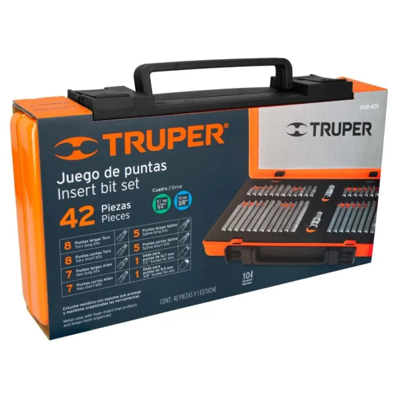 Juego de Bits y Adaptadores Truper 17809 42 Piezas · foto 3