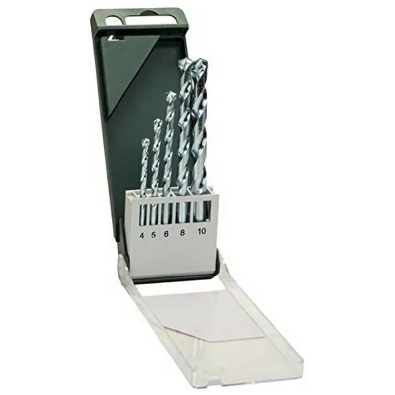 Juego de Brocas para Concreto Bosch 2609.255.460-000 - 5 Piezas de 4 a 10 mm, Vastago Cilindrico · foto 2
