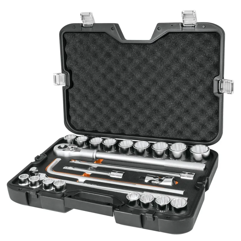 Juego de Dados Truper 3/4" 23 Piezas en Maleta