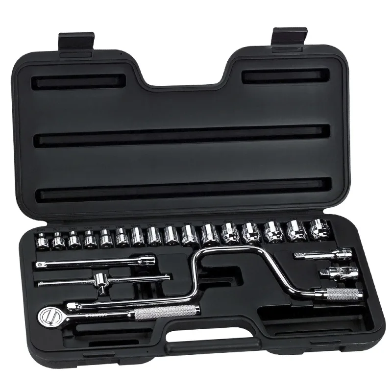 Juego de Dados y Ratchet Stanley 86-209 3/8" 23 Piezas