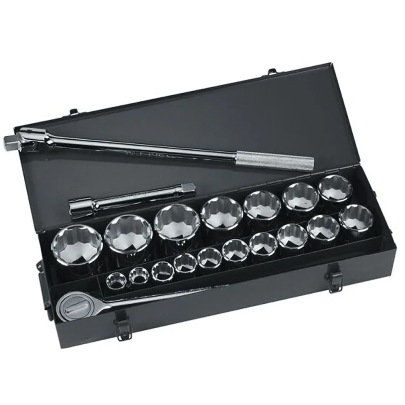 Juego de Herramientas 21 Piezas Stanley 87-557 Encastre 3/4"