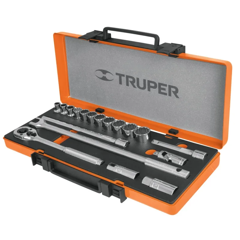 Juego de Herramientas Truper 1/2" 18 Piezas