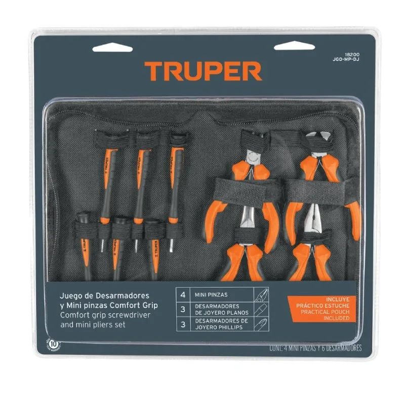 Juego de Herramientas Truper 10 Piezas