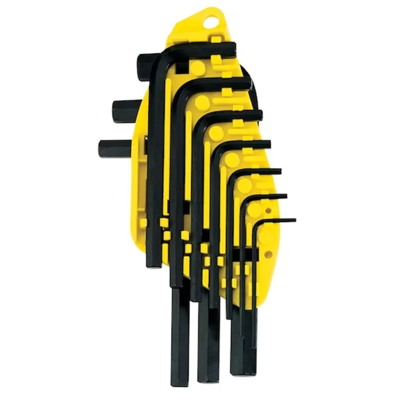 Juego de Llaves Allen Stanley 69-254 10 Piezas Cromo Vanadio