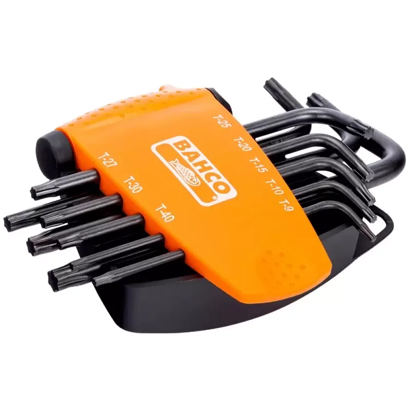 Juego de Llaves Allen Torx Plus Bahco BE-7675, 8 Piezas