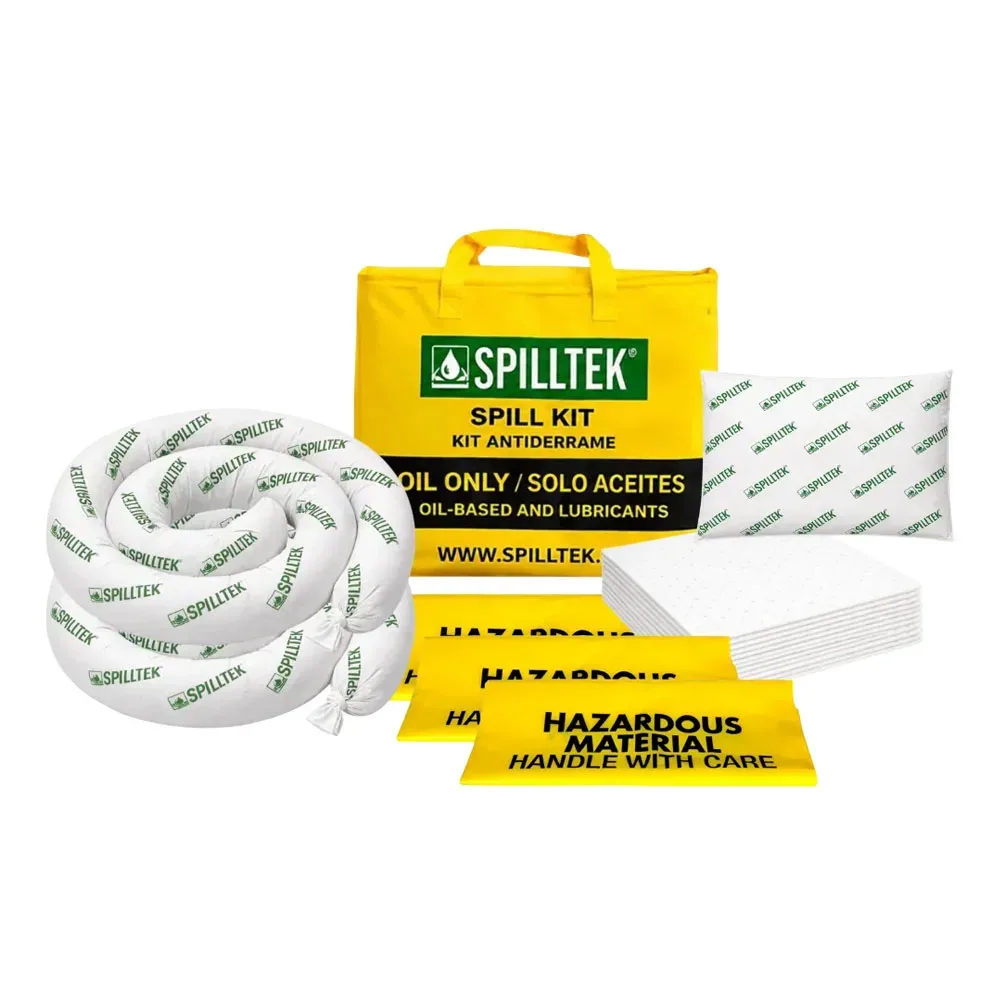 Kit antiderrame para hidrocarburos SPILLTEK SPS-KH50 de 50 L