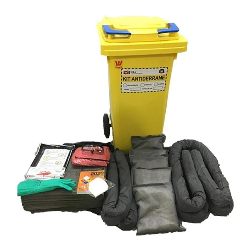 Kit Antiderrame Universal 10 Lt - 20 Lt - 120 Lt