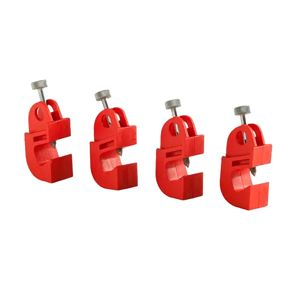 Kit Bloqueos de Breaker Eléctrico con Tuerca Ajustable (4 Unidades) Steelpro