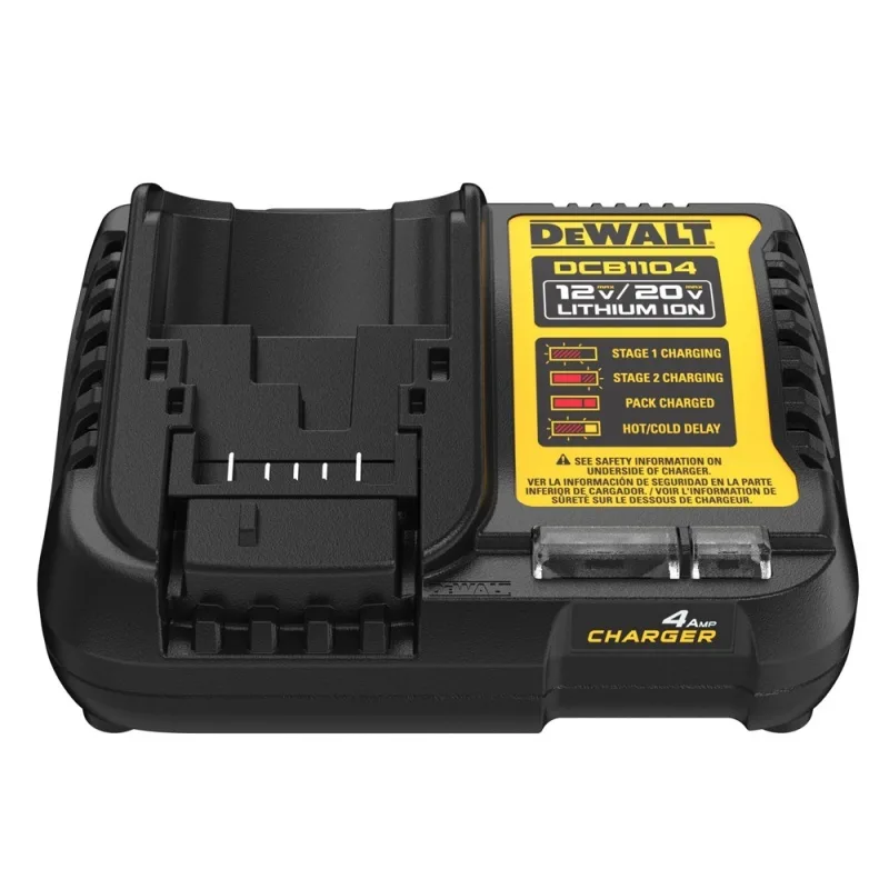 Kit de Amoladora Angular DeWalt DCG413B-K4 de 4 1/2 Pulgadas 20V con Batería 5.0 Ah y Cargador · foto 3