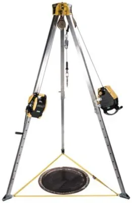 Kit de Trípode MSA con Winche y SRL para Espacios Confinados