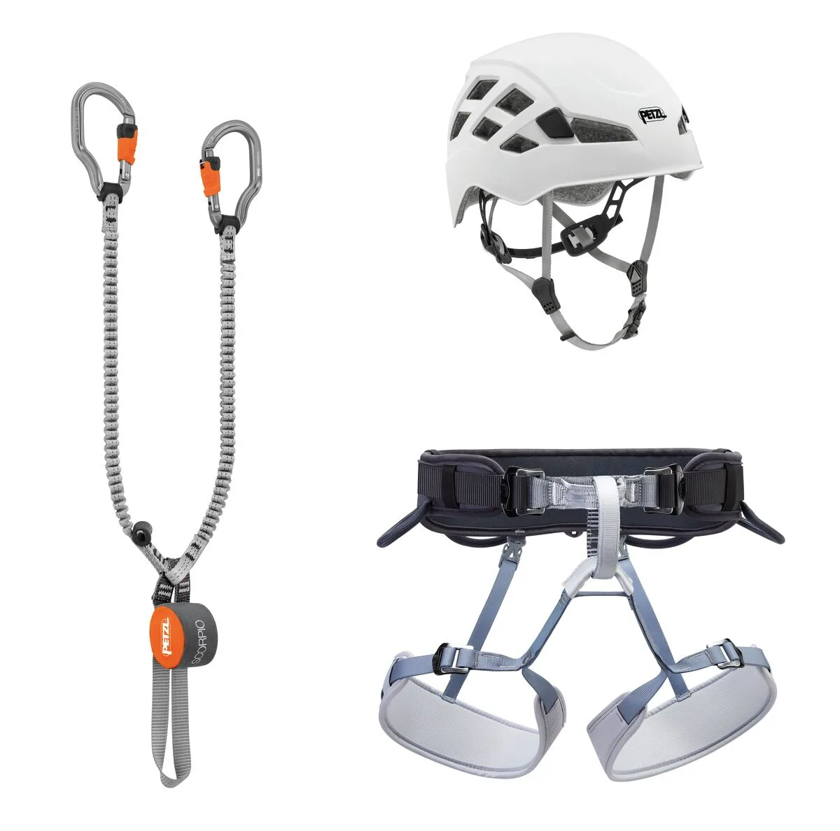 Kit para vía ferrata PETZL VERTIGO