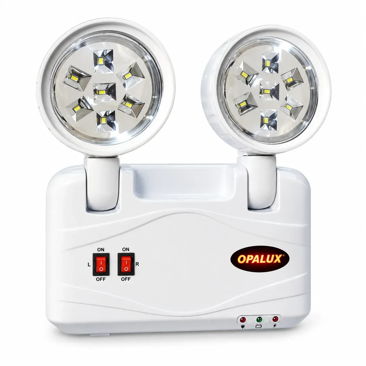 Lámpara de emergencia LED slim OPALUX 9101.202