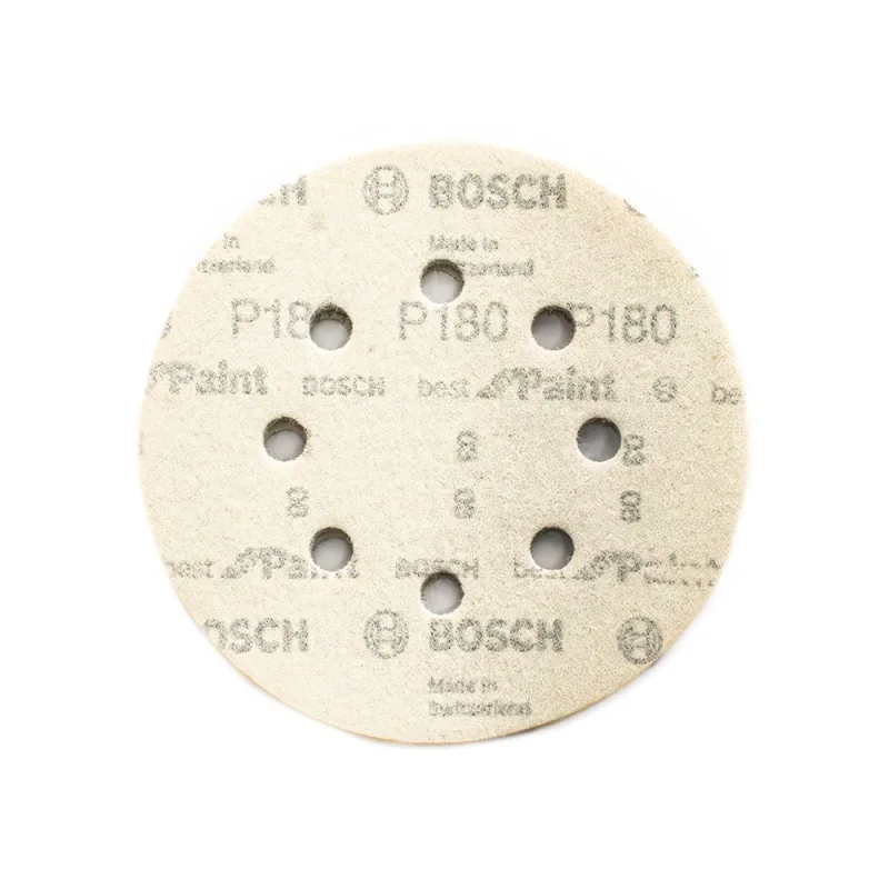 Lija Excéntrica Bosch 5" Grano 180 x5 para Acabado · foto 3